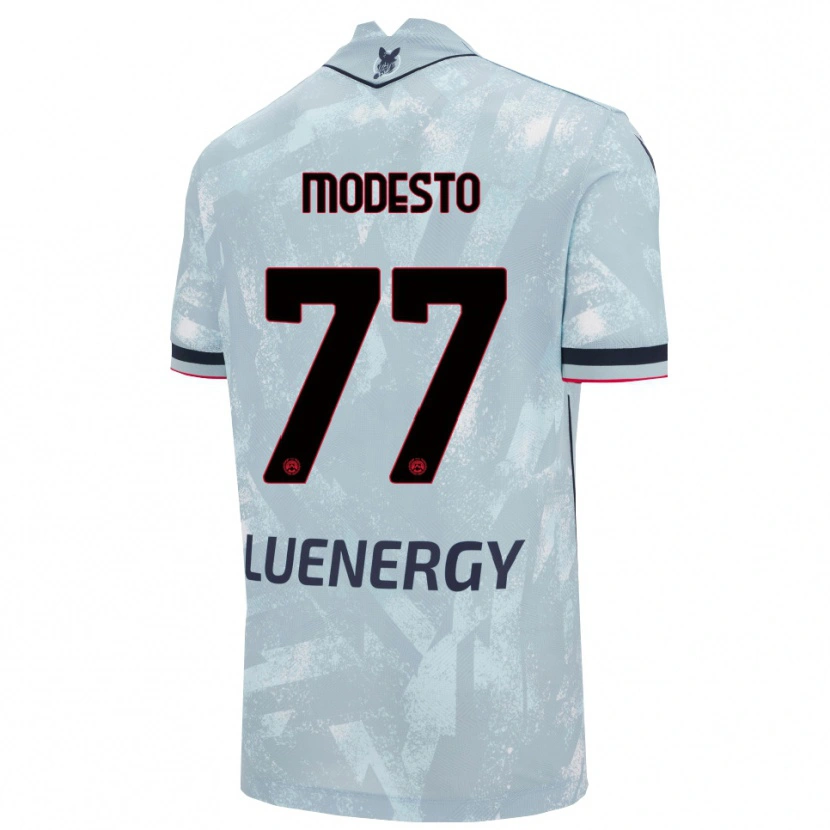 Danxen Herren Rui Modesto #77 Hellblau Schwarz Auswärtstrikot Trikot 2025/26 T-Shirt Österreich