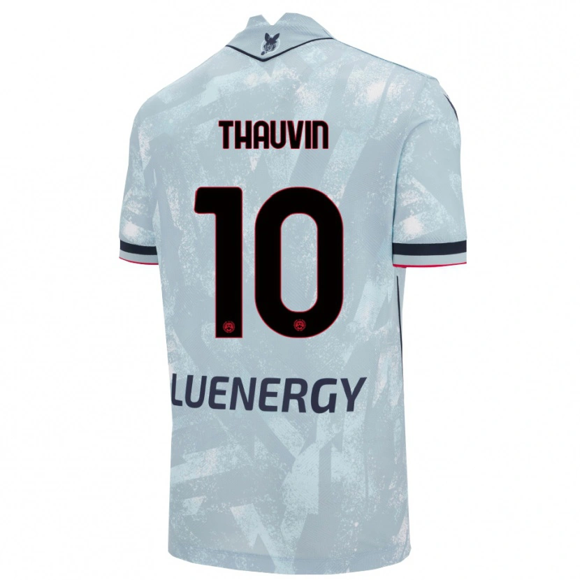 Danxen Herren Florian Thauvin #10 Hellblau Schwarz Auswärtstrikot Trikot 2025/26 T-Shirt Österreich