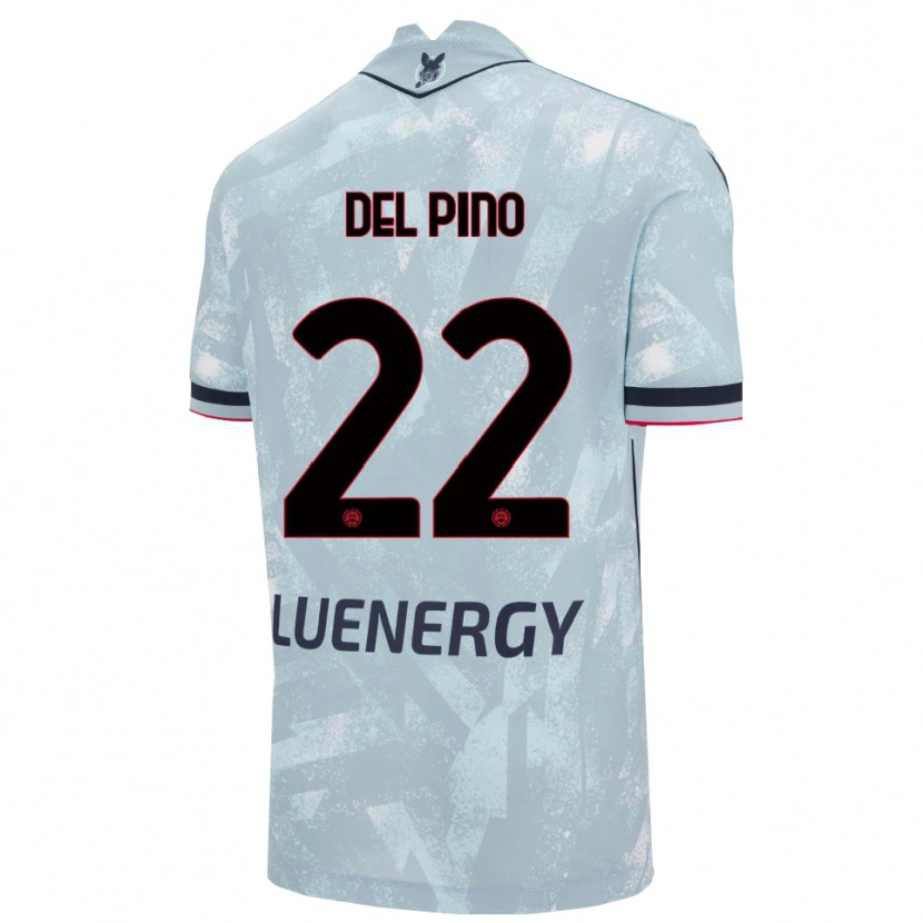 Danxen Herren Lorenzo Del Pino #22 Hellblau Schwarz Auswärtstrikot Trikot 2025/26 T-Shirt Österreich