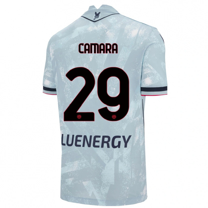 Danxen Herren Abdoulaye Camara #29 Hellblau Schwarz Auswärtstrikot Trikot 2025/26 T-Shirt Österreich