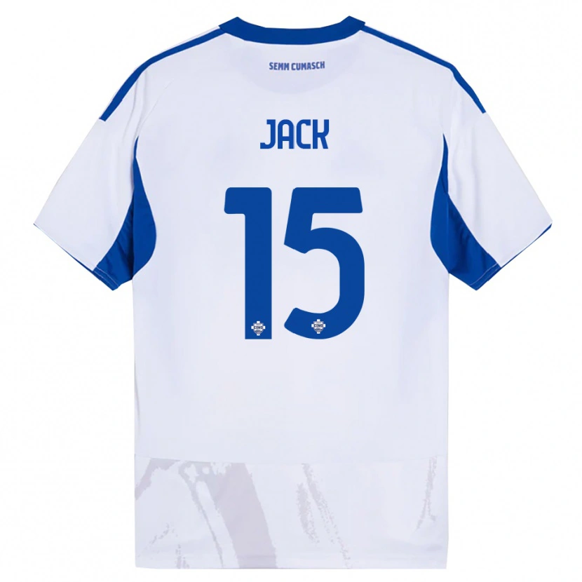 Danxen Herren Fellipe Jack #15 Weiß Blau Auswärtstrikot Trikot 2025/26 T-Shirt Österreich
