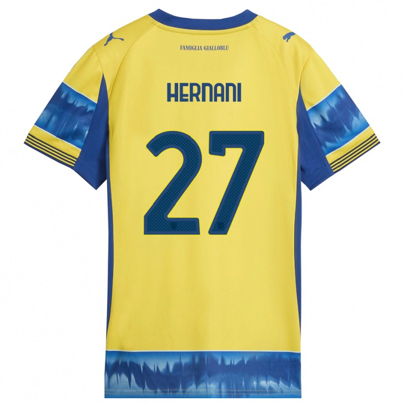 Danxen Herren Hernani #27 Gelb Blau Auswärtstrikot Trikot 2025/26 T-Shirt Österreich