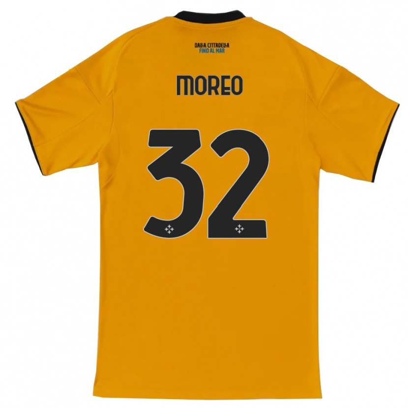 Danxen Herren Stefano Moreo #32 Orange Blau Auswärtstrikot Trikot 2025/26 T-Shirt Österreich