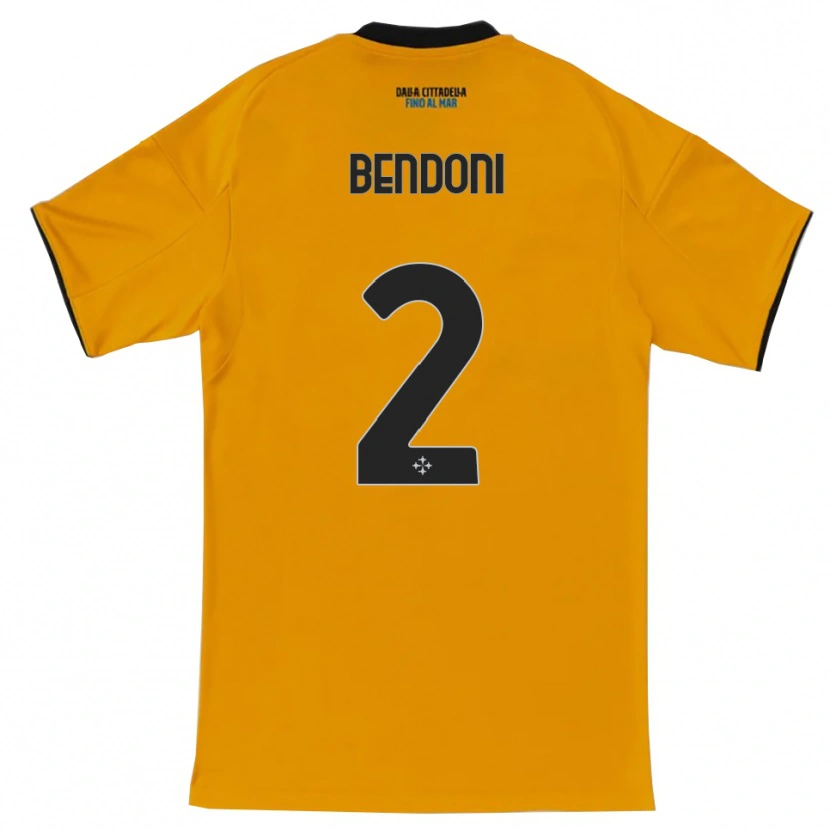 Danxen Herren Marco Bendoni #2 Orange Blau Auswärtstrikot Trikot 2025/26 T-Shirt Österreich