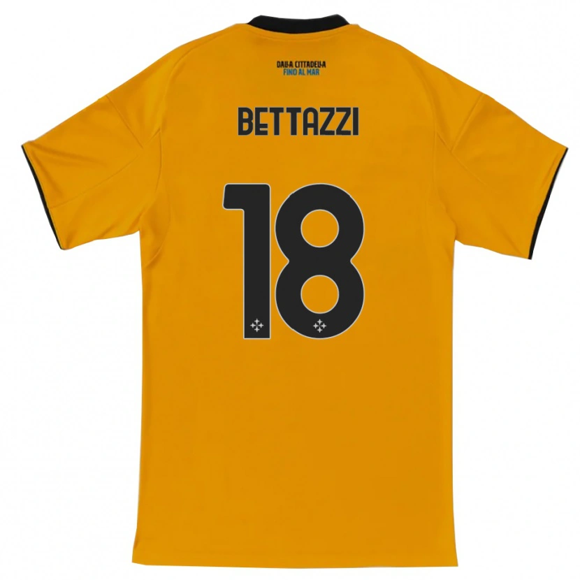 Danxen Herren Brando Bettazzi #18 Orange Blau Auswärtstrikot Trikot 2025/26 T-Shirt Österreich