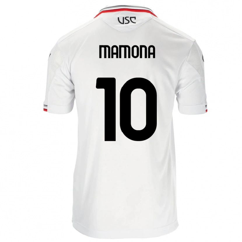 Danxen Herren Blue Mamona #10 Weiß Rot Auswärtstrikot Trikot 2025/26 T-Shirt Österreich