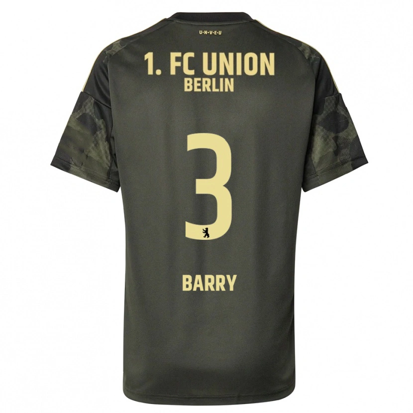Danxen Herren Sadou Barry #3 Dunkelgrün Schwarz Auswärtstrikot Trikot 2025/26 T-Shirt Österreich