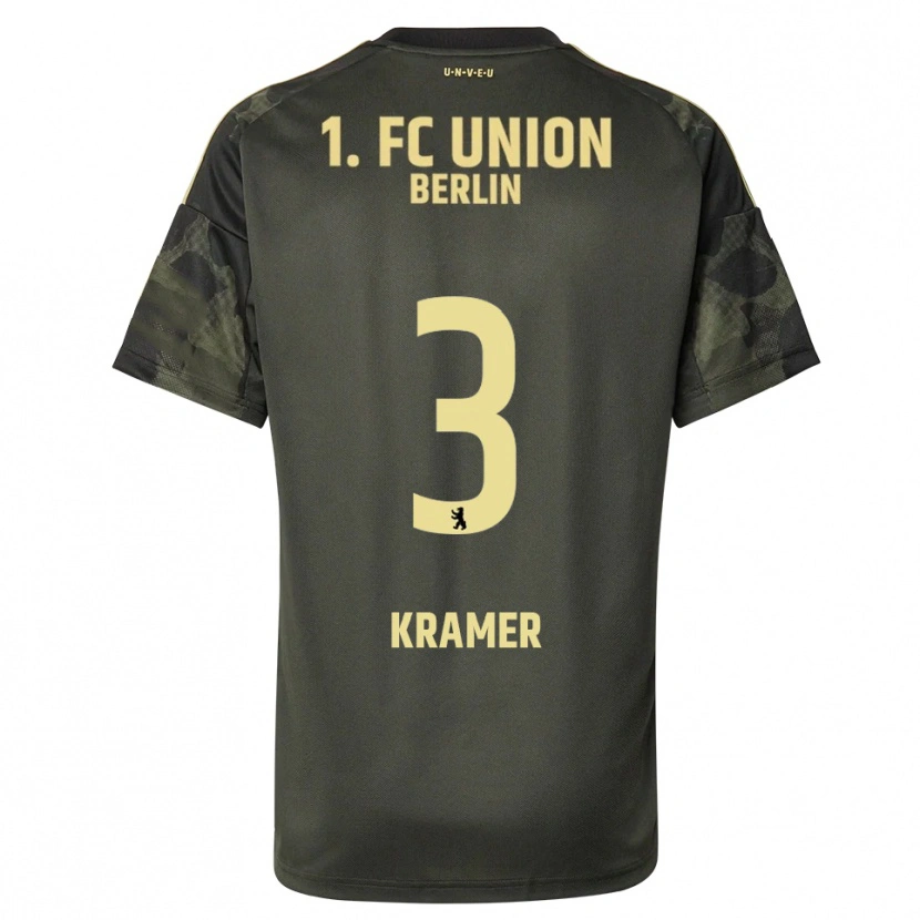 Danxen Herren Carlos Kramer #3 Dunkelgrün Schwarz Auswärtstrikot Trikot 2025/26 T-Shirt Österreich