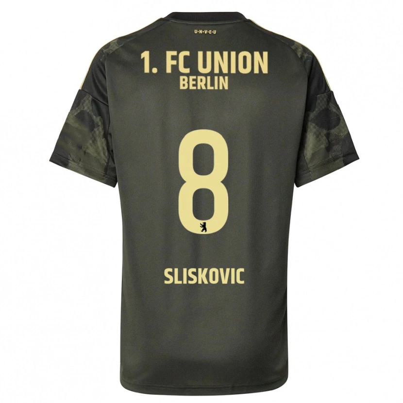 Danxen Herren Duje Sliskovic #8 Dunkelgrün Schwarz Auswärtstrikot Trikot 2025/26 T-Shirt Österreich