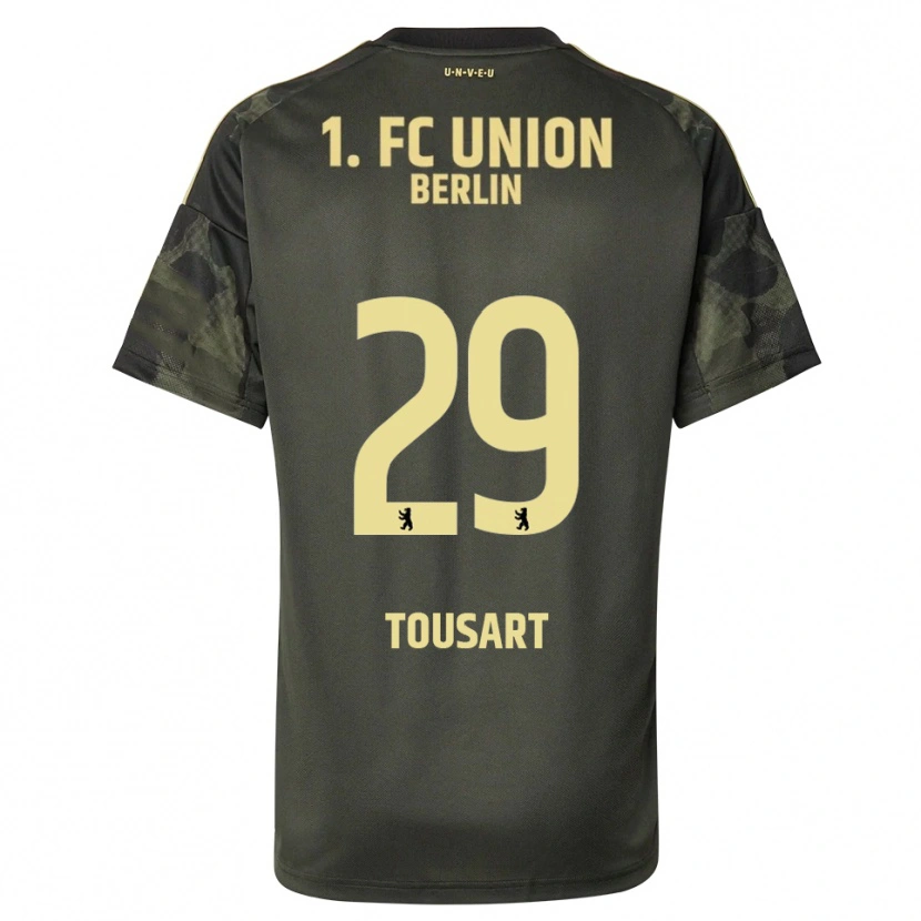 Danxen Herren Lucas Tousart #29 Dunkelgrün Schwarz Auswärtstrikot Trikot 2025/26 T-Shirt Österreich