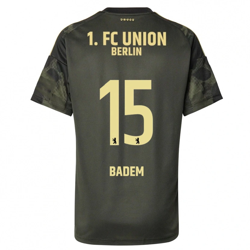 Danxen Herren Mert Badem #15 Dunkelgrün Schwarz Auswärtstrikot Trikot 2025/26 T-Shirt Österreich