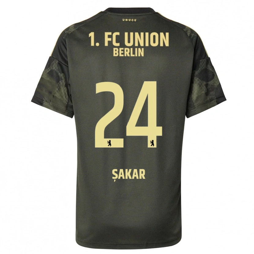 Danxen Herren Fatma Şakar #24 Dunkelgrün Schwarz Auswärtstrikot Trikot 2025/26 T-Shirt Österreich