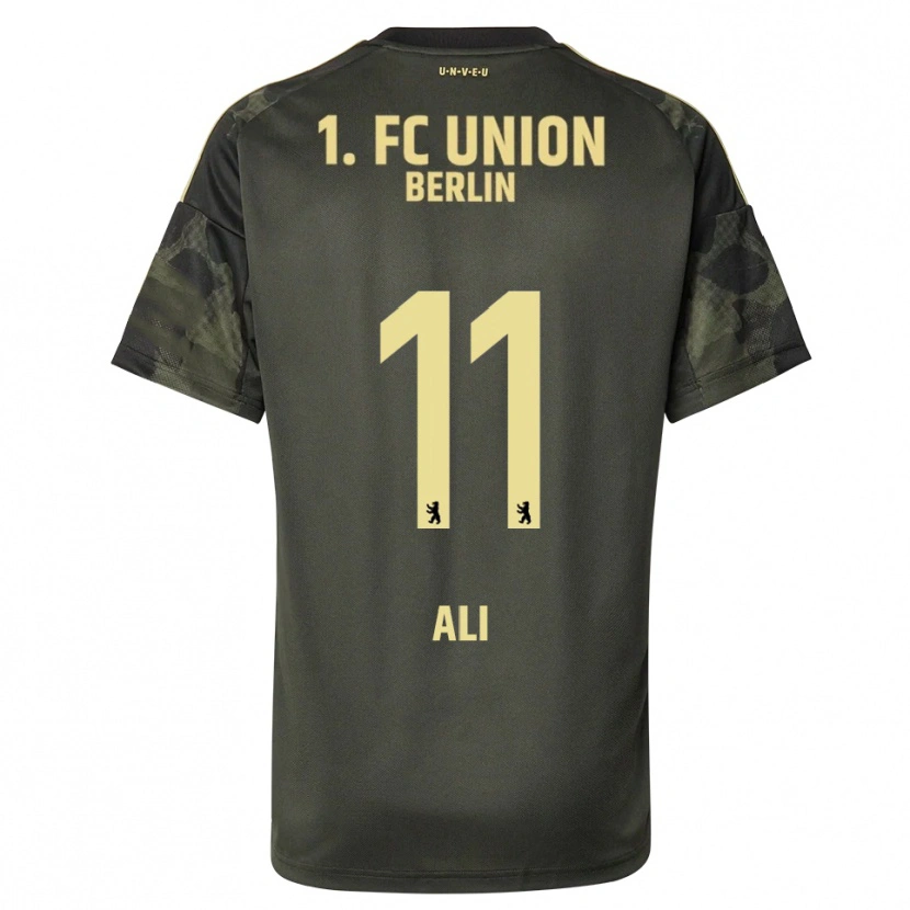Danxen Herren Suheib-Elias Ali #11 Dunkelgrün Schwarz Auswärtstrikot Trikot 2025/26 T-Shirt Österreich
