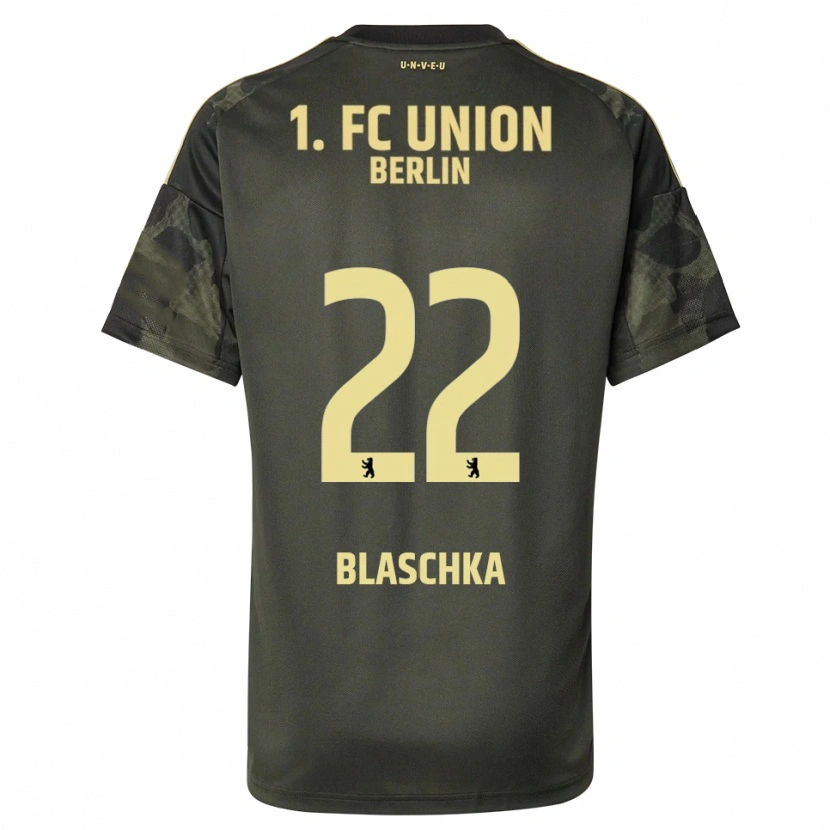 Danxen Herren Anouk Blaschka #22 Dunkelgrün Schwarz Auswärtstrikot Trikot 2025/26 T-Shirt Österreich