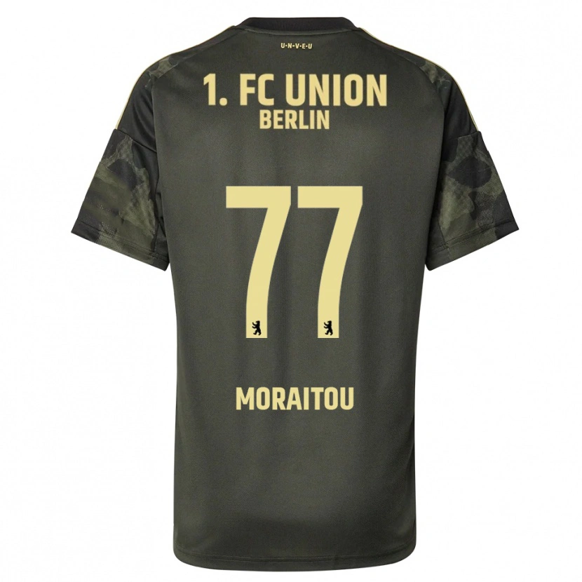 Danxen Herren Athanasia Moraitou #77 Dunkelgrün Schwarz Auswärtstrikot Trikot 2025/26 T-Shirt Österreich