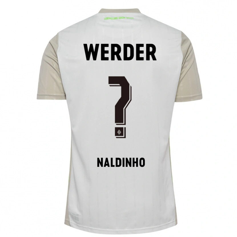 Danxen Herren Naldinho #0 Weiß Schwarz Auswärtstrikot Trikot 2025/26 T-Shirt Österreich
