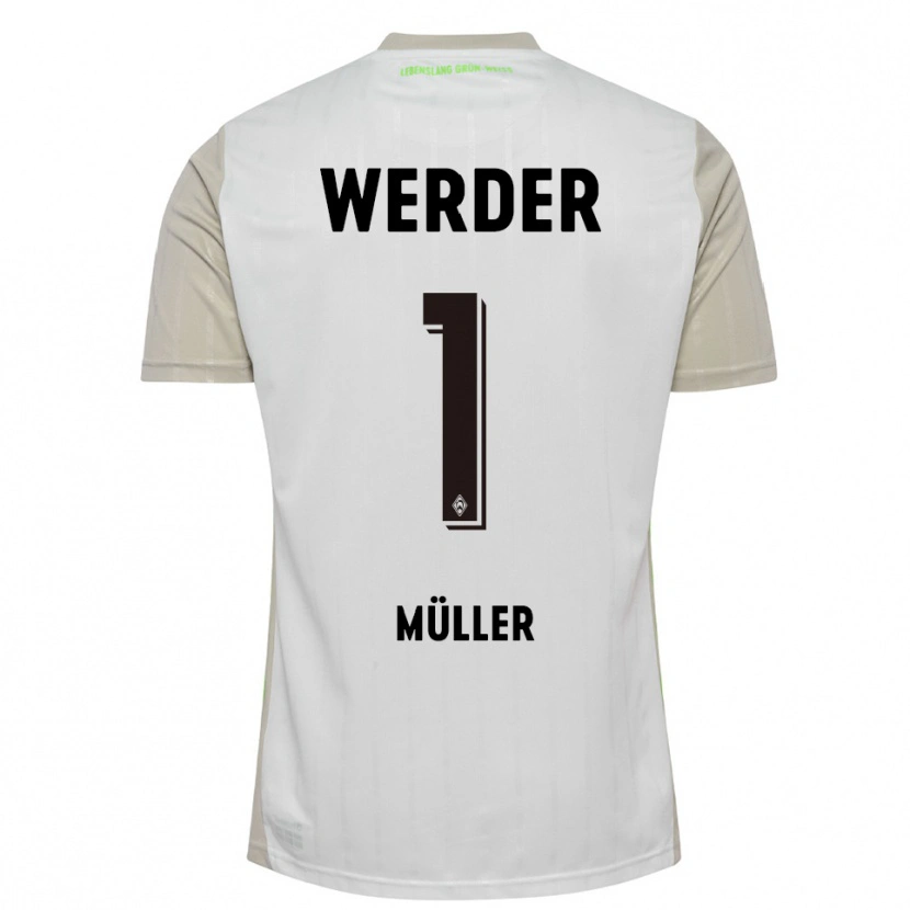 Danxen Herren Vincent Müller #1 Weiß Schwarz Auswärtstrikot Trikot 2025/26 T-Shirt Österreich