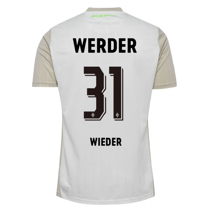 Danxen Herren Verena Wieder #31 Weiß Schwarz Auswärtstrikot Trikot 2025/26 T-Shirt Österreich