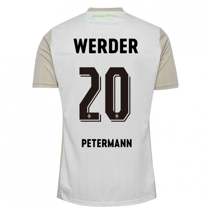 Danxen Herren Lena Petermann #20 Weiß Schwarz Auswärtstrikot Trikot 2025/26 T-Shirt Österreich