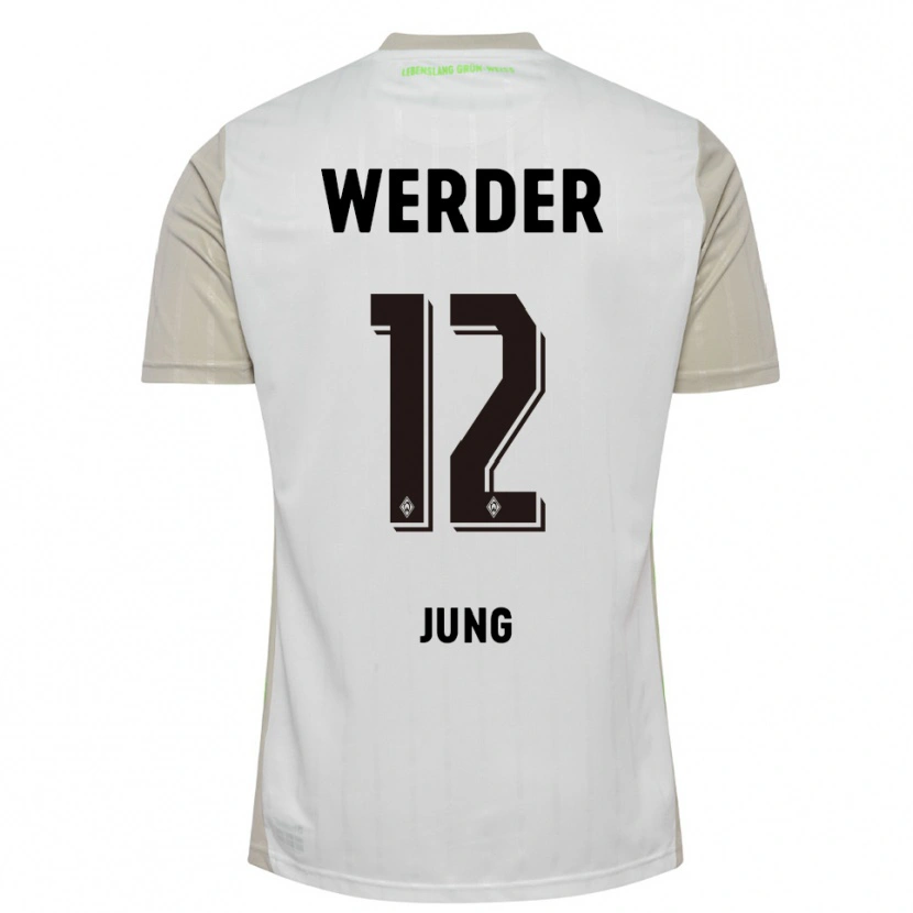 Danxen Herren Hugo Jung #12 Weiß Schwarz Auswärtstrikot Trikot 2025/26 T-Shirt Österreich