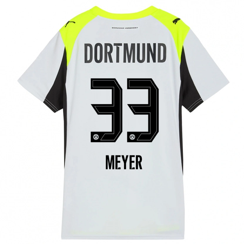 Danxen Herren Alexander Meyer #33 Fluoreszierendes Gelb Auswärtstrikot Trikot 2025/26 T-Shirt Österreich