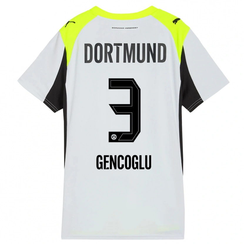 Danxen Herren Tekin Gencoglu #3 Fluoreszierendes Gelb Auswärtstrikot Trikot 2025/26 T-Shirt Österreich