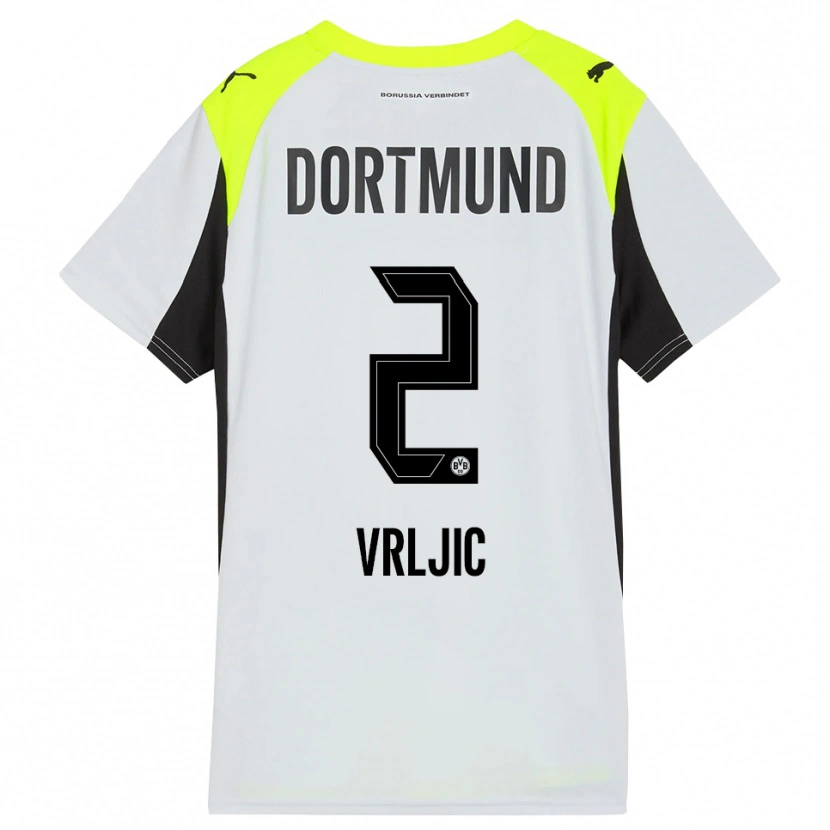Danxen Herren Daniel Vrljic #2 Fluoreszierendes Gelb Auswärtstrikot Trikot 2025/26 T-Shirt Österreich