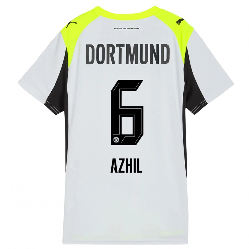 Danxen Herren Ayman Azhil #6 Fluoreszierendes Gelb Auswärtstrikot Trikot 2025/26 T-Shirt Österreich