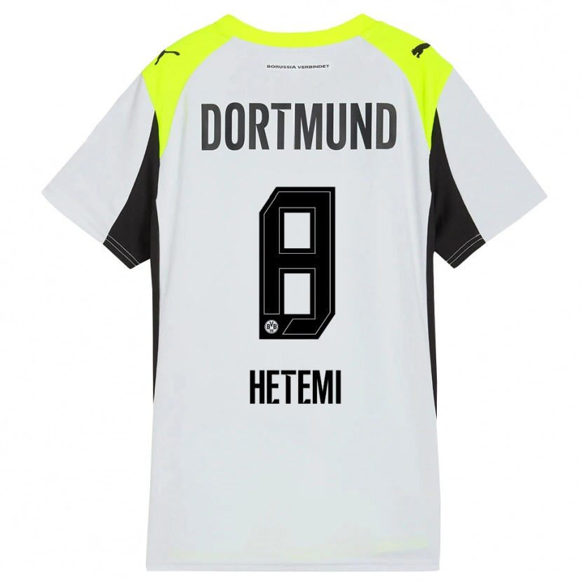 Danxen Herren Rilind Hetemi #8 Fluoreszierendes Gelb Auswärtstrikot Trikot 2025/26 T-Shirt Österreich