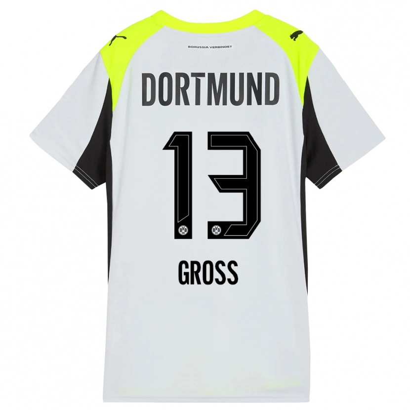 Danxen Herren Pascal Groß #13 Fluoreszierendes Gelb Auswärtstrikot Trikot 2025/26 T-Shirt Österreich