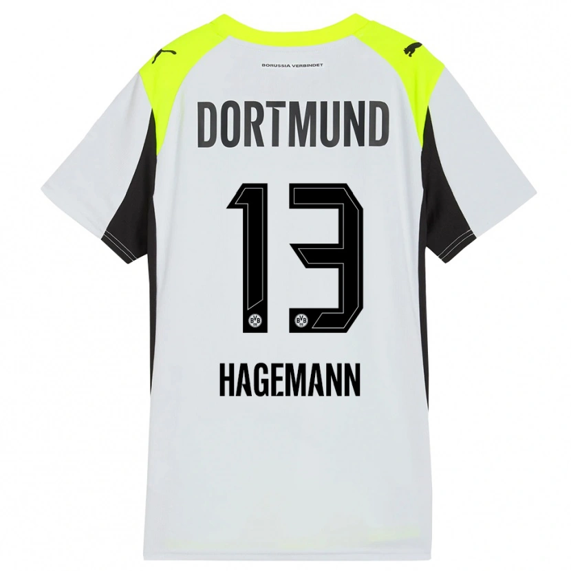 Danxen Herren Keron Hagemann #13 Fluoreszierendes Gelb Auswärtstrikot Trikot 2025/26 T-Shirt Österreich