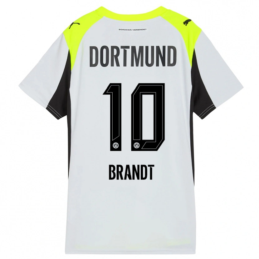 Danxen Herren Julian Brandt #10 Fluoreszierendes Gelb Auswärtstrikot Trikot 2025/26 T-Shirt Österreich