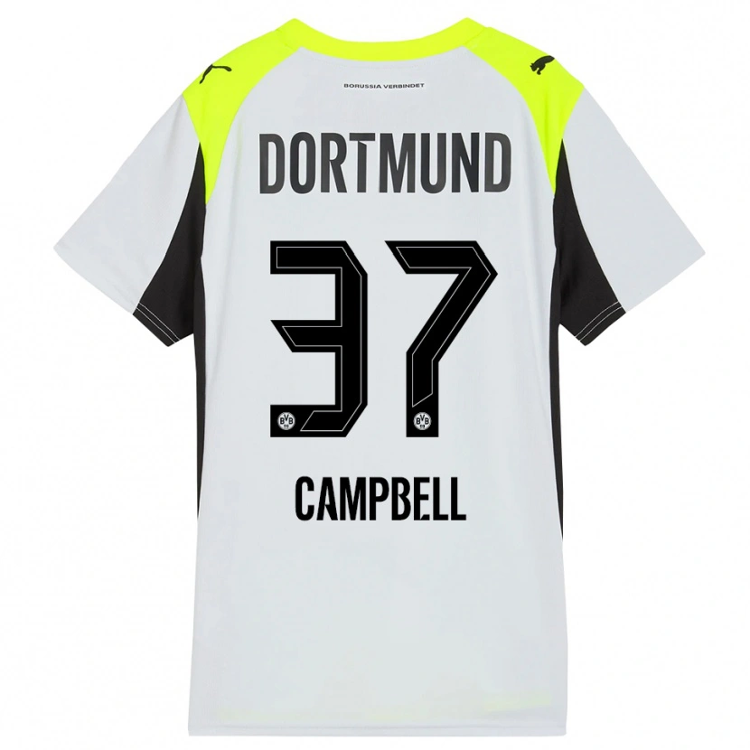 Danxen Herren Cole Campbell #37 Fluoreszierendes Gelb Auswärtstrikot Trikot 2025/26 T-Shirt Österreich