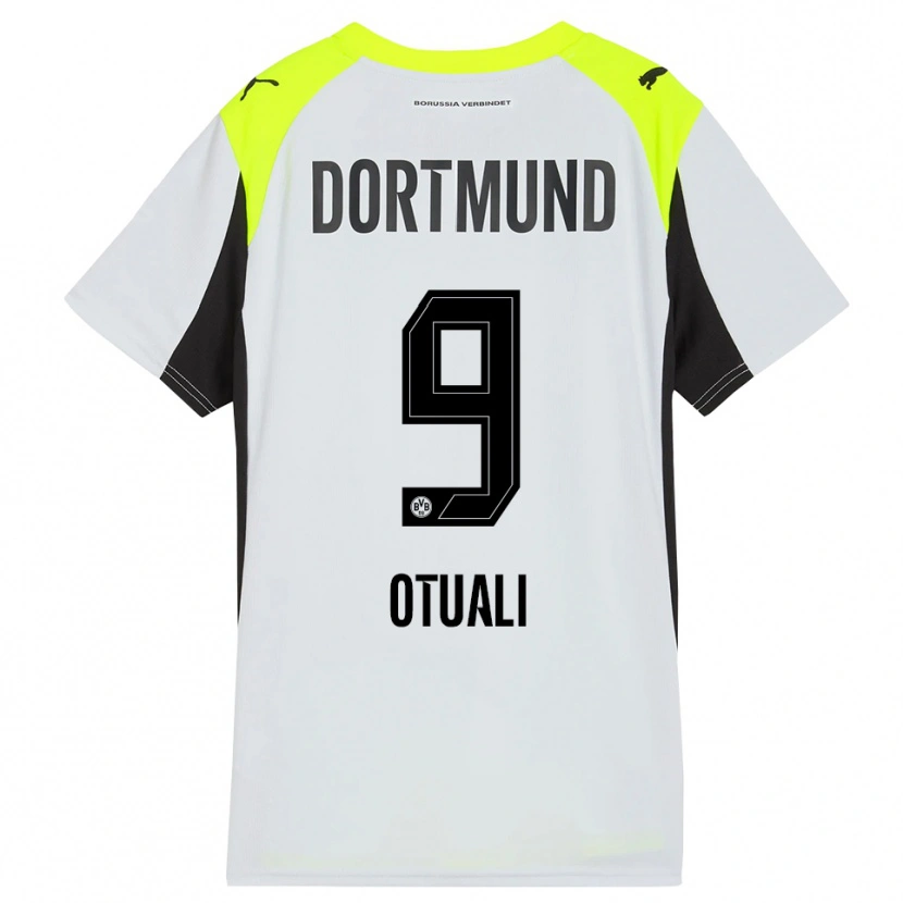 Danxen Herren Moses Otuali #9 Fluoreszierendes Gelb Auswärtstrikot Trikot 2025/26 T-Shirt Österreich