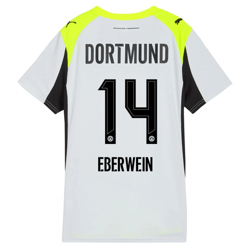 Danxen Herren Michael Eberwein #14 Fluoreszierendes Gelb Auswärtstrikot Trikot 2025/26 T-Shirt Österreich