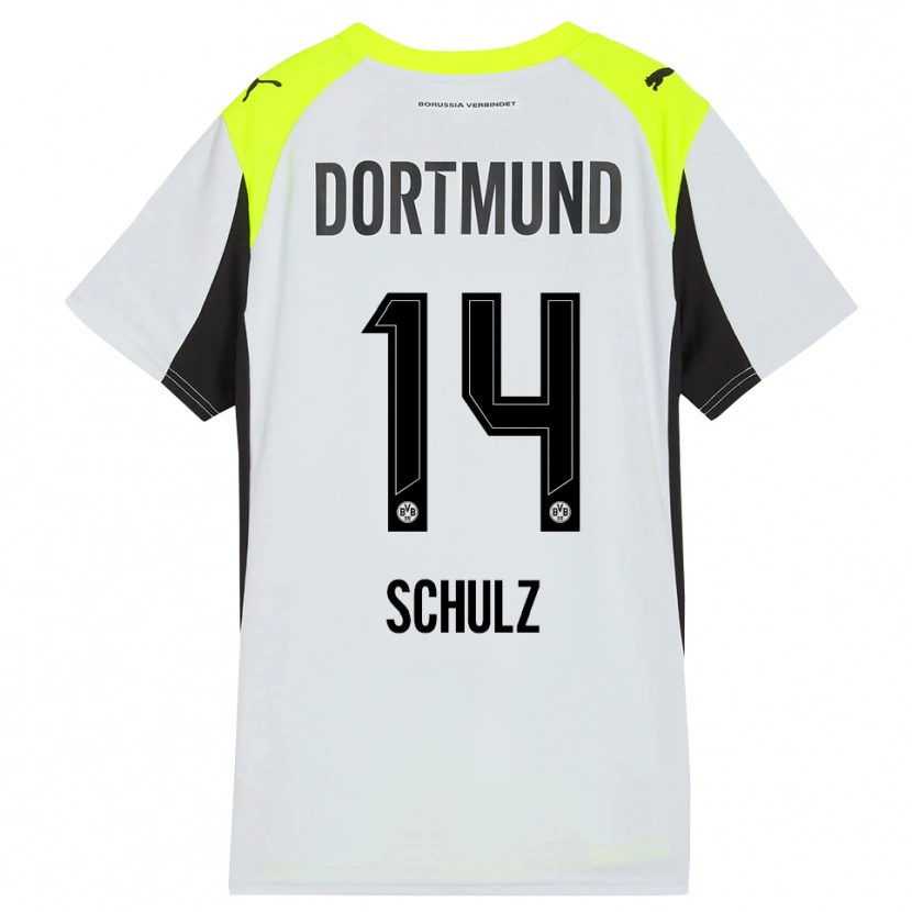 Danxen Herren Nico Schulz #14 Fluoreszierendes Gelb Auswärtstrikot Trikot 2025/26 T-Shirt Österreich