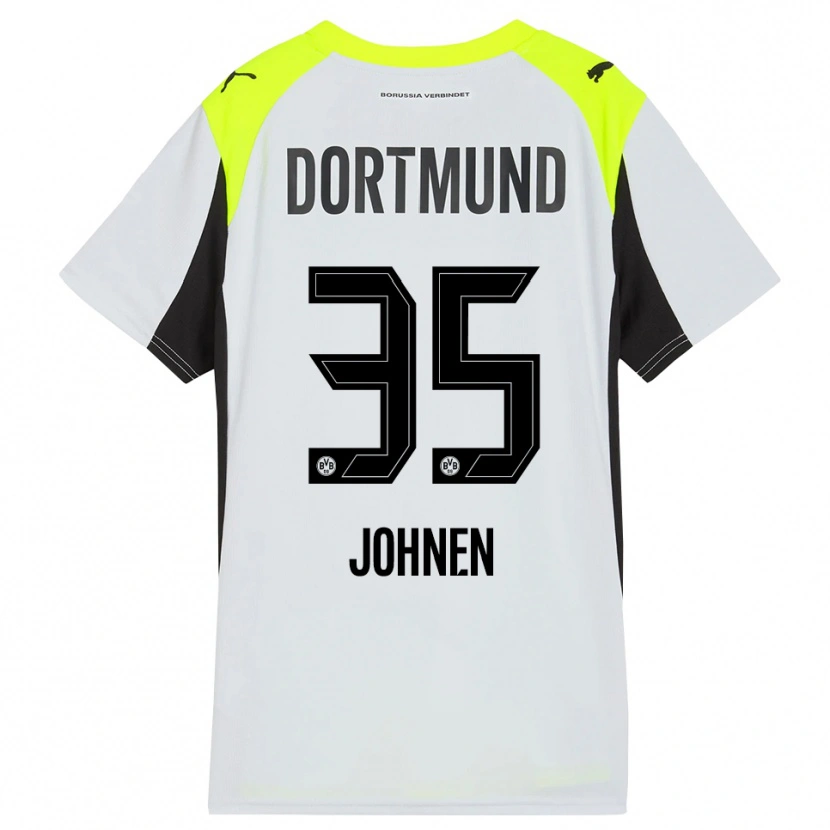 Danxen Herren Marcel Johnen #35 Fluoreszierendes Gelb Auswärtstrikot Trikot 2025/26 T-Shirt Österreich