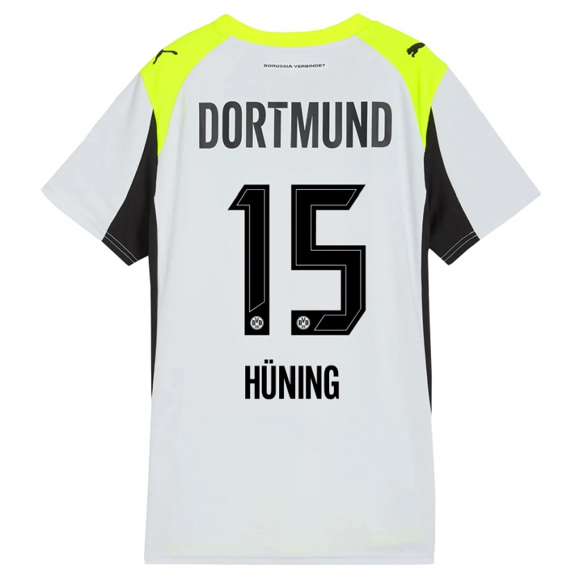 Danxen Herren Ben Hüning #15 Fluoreszierendes Gelb Auswärtstrikot Trikot 2025/26 T-Shirt Österreich