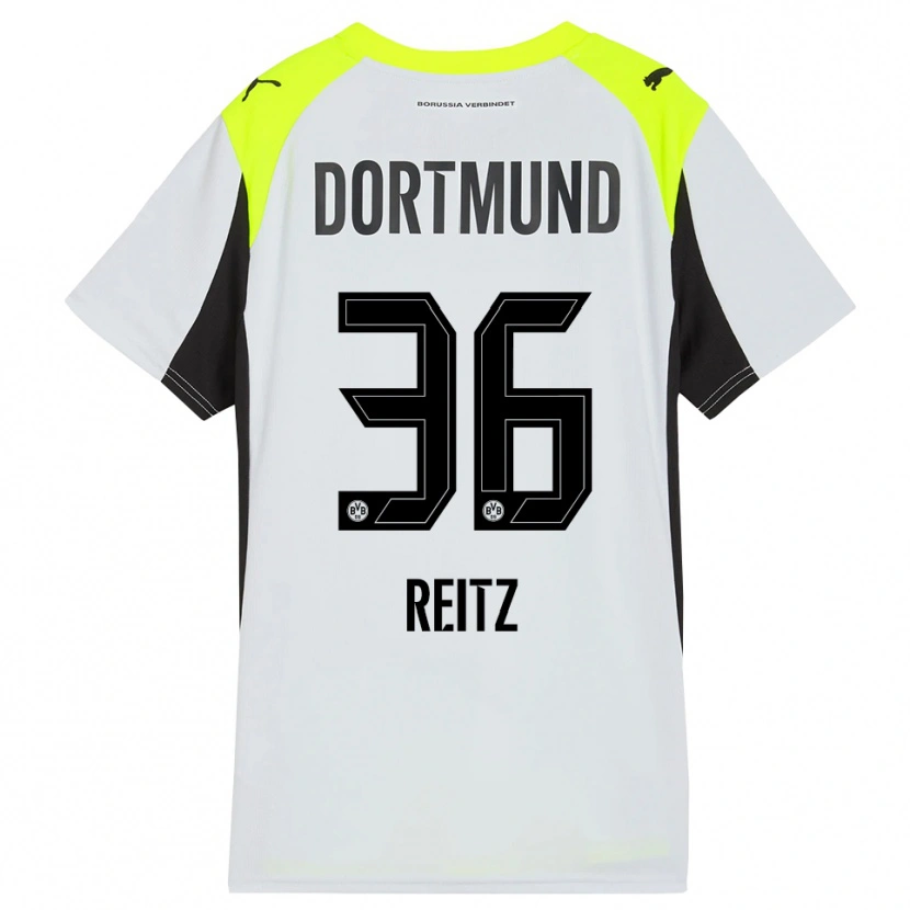 Danxen Herren Tony Reitz #36 Fluoreszierendes Gelb Auswärtstrikot Trikot 2025/26 T-Shirt Österreich
