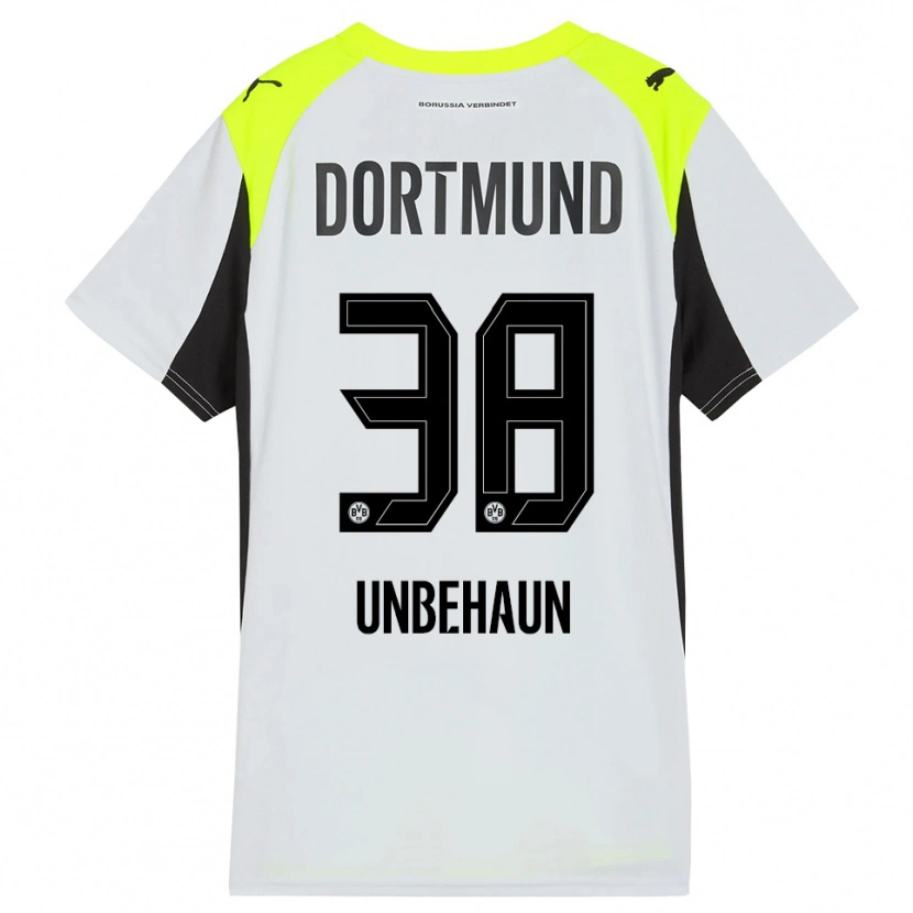 Danxen Herren Luca Unbehaun #38 Fluoreszierendes Gelb Auswärtstrikot Trikot 2025/26 T-Shirt Österreich