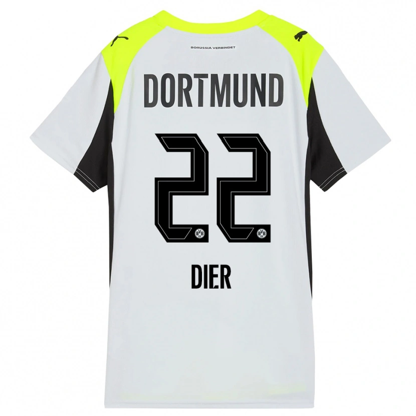 Danxen Herren Henrik Dier #22 Fluoreszierendes Gelb Auswärtstrikot Trikot 2025/26 T-Shirt Österreich