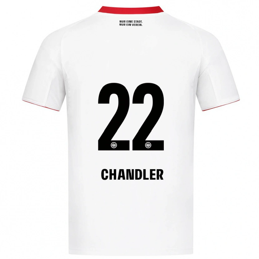 Danxen Herren Timothy Chandler #22 Weiß Rot Auswärtstrikot Trikot 2025/26 T-Shirt Österreich