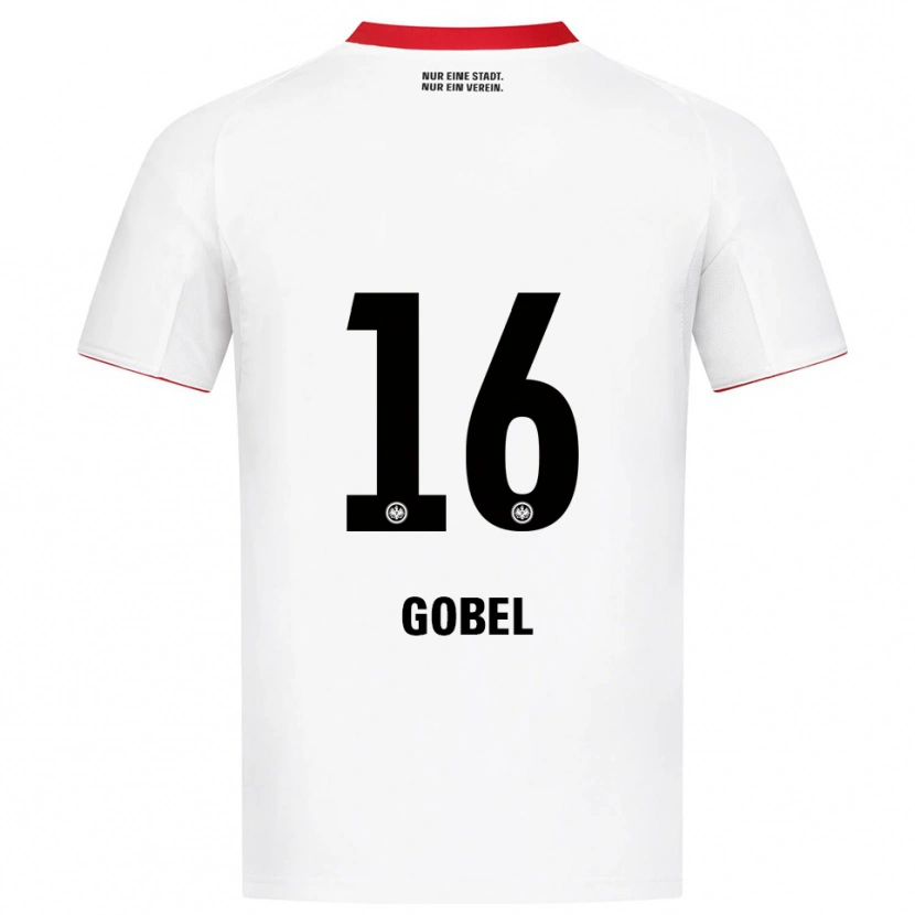 Danxen Herren Marlon Göbel #16 Weiß Rot Auswärtstrikot Trikot 2025/26 T-Shirt Österreich