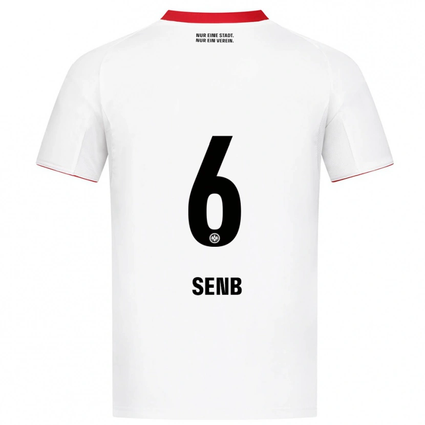 Danxen Herren Elisa Senß #6 Weiß Rot Auswärtstrikot Trikot 2025/26 T-Shirt Österreich