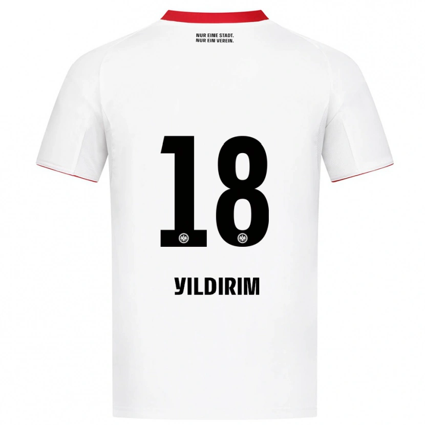 Danxen Herren Metehan Yildirim #18 Weiß Rot Auswärtstrikot Trikot 2025/26 T-Shirt Österreich