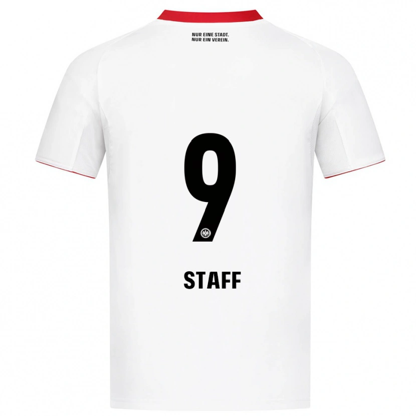 Danxen Herren Alexander Staff #9 Weiß Rot Auswärtstrikot Trikot 2025/26 T-Shirt Österreich