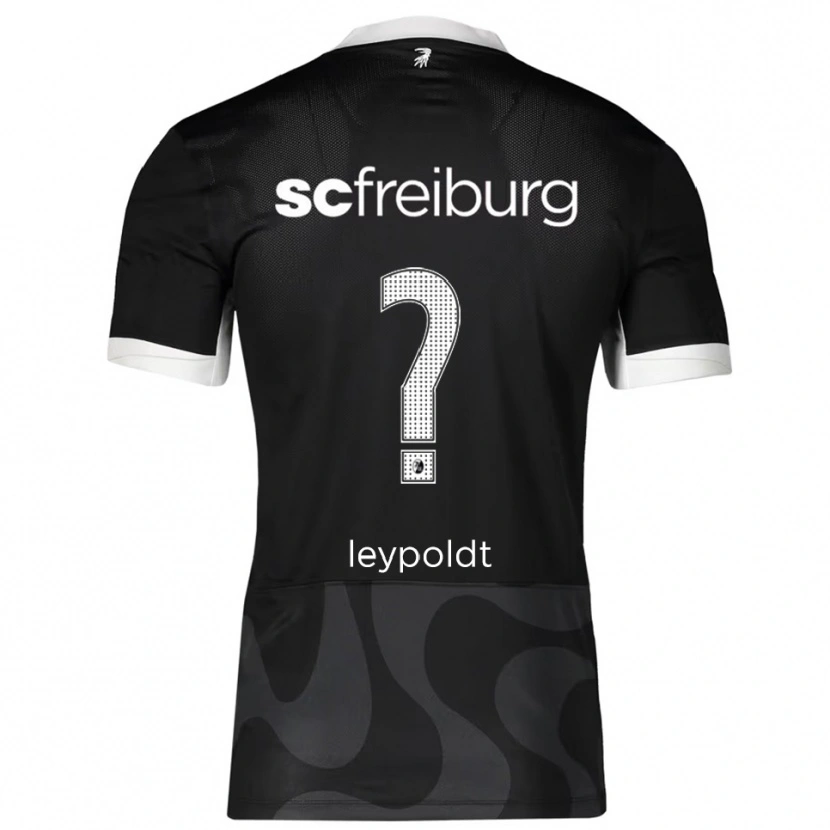 Danxen Herren Joona Leypoldt #0 Schwarz Weiß Auswärtstrikot Trikot 2025/26 T-Shirt Österreich