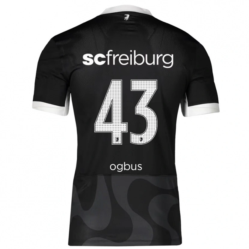 Danxen Herren Bruno Ogbus #43 Schwarz Weiß Auswärtstrikot Trikot 2025/26 T-Shirt Österreich