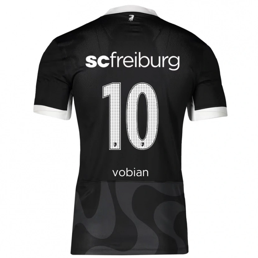 Danxen Herren Selina Vobian #10 Schwarz Weiß Auswärtstrikot Trikot 2025/26 T-Shirt Österreich