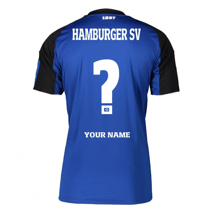 Danxen Herren Ihren Namen #0 Blau Schwarz Auswärtstrikot Trikot 2025/26 T-Shirt Österreich